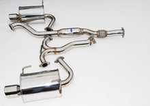 Load image into Gallery viewer, Invidia 08-09 WRX Sedan Q300 Dual Stainless Steel Tip Cat-back Exhaust
