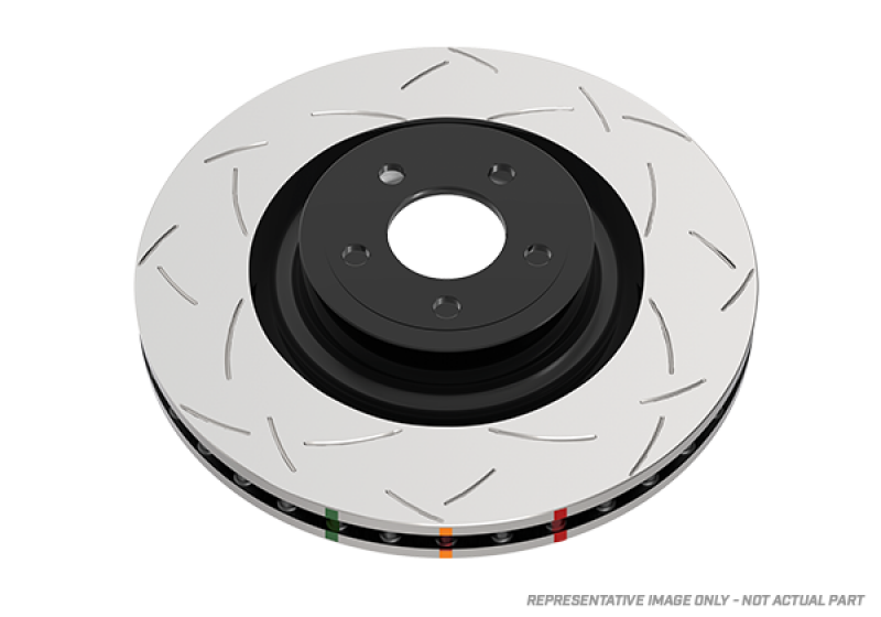 DBA 99-04 Ford F-250 Super Duty 4WD Front Slotted 4000 Series Rotor