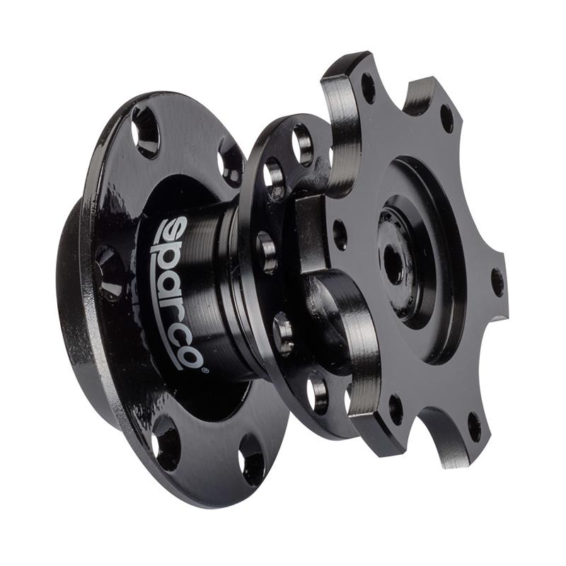 Sparco Steering Wheel Quick Release Tuning Blk