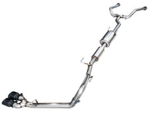 Load image into Gallery viewer, AWE Tuning 0FG Exhaust for 3rd Gen Toyota Tundra - Dual Diamond Black Tips