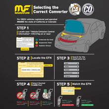 Load image into Gallery viewer, MagnaFlow Direct Fit Catalytic Converter 86-93 Ford Mustang 5.0L CA