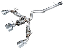 Load image into Gallery viewer, AWE Tuning 23-24 Toyota GR Corolla Track Edition Cat-Back Exhaust - Chrome Silver Tips