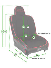 Load image into Gallery viewer, PRP Jeep Wrangler JK/JKU Premier High Back Suspension Seats Kit (Pair) - Gray