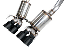 Load image into Gallery viewer, AWE Tuning 05-07 C6 Chevrolet Corvette 6.0L Touring Edition Axle-Back Exhaust w/ Diamond Black Tips