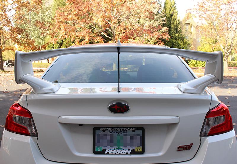 PERRIN 15-21 Subaru STI Wing Stabilizer - Black
