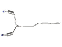 Load image into Gallery viewer, aFe 09-14 Acura TSX L4 2.4L Takeda 2-1/2in to 2-1/4in 304 SS Cat-Back Exhaust System w/BlueFlame Tip