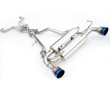 Load image into Gallery viewer, Invidia 09+ 370Z Gemini Rolled Titanium Tip Cat-back Exhaust
