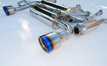 Load image into Gallery viewer, Invidia 02-08 Nissan 350z Gemini Rolled Titanium Tip Cat-back Exhaust
