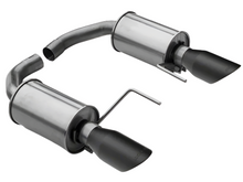 Load image into Gallery viewer, Roush 15-26 Mustang V6 / EcoBoost Black Tip Axle Back Exhaust