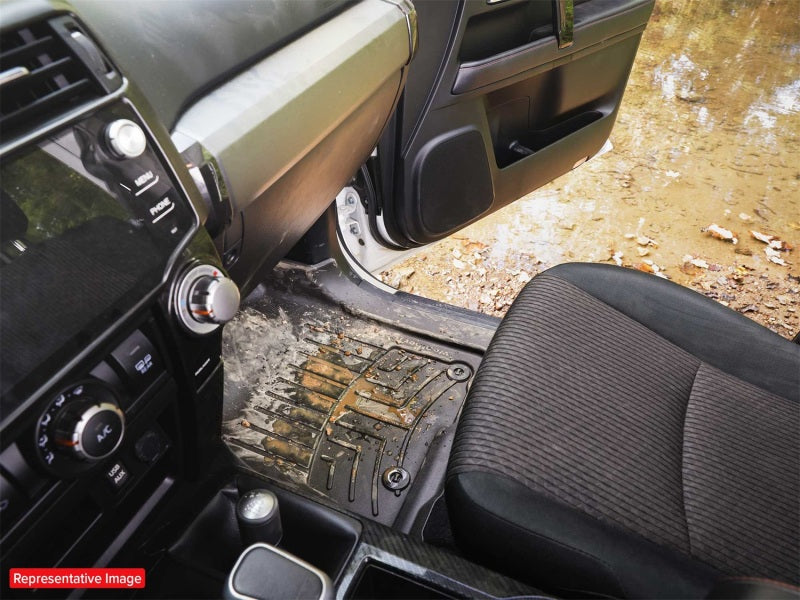 WeatherTech 25-26 Kia Carnival Hybrid 2nd & 3rd Row Rear FloorLiner - Black