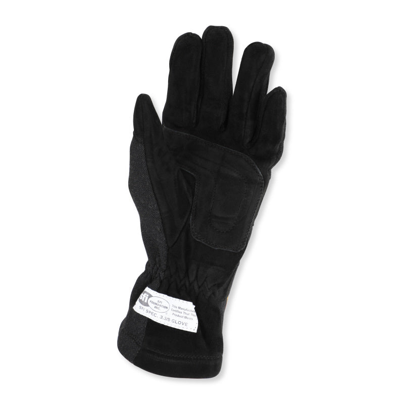 RaceQuip Black 2-Layer SFI-5 Glove - Small