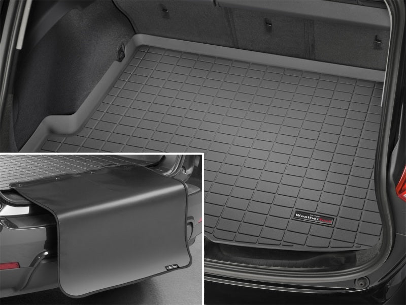WeatherTech 25-26 Volkswagen Tiguan Behind 3rd Row Cargo Liner w/Bumper Protector - Black