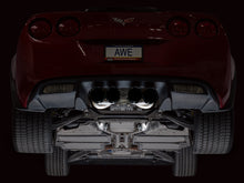 Load image into Gallery viewer, AWE Tuning 05-07 C6 Chevrolet Corvette 6.0L Touring Edition Axle-Back Exhaust w/ Diamond Black Tips