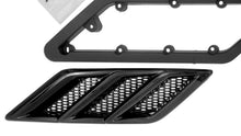 Load image into Gallery viewer, Roush 2015-2023 Roush Mustang Fender Vent Heat Extractors - Gloss Black