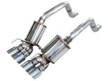 Load image into Gallery viewer, AWE Tuning 05-07 C6 Chevrolet Corvette 6.0L Touring Edition Axle-Back Exhaust w/ Chrome Silver Tips