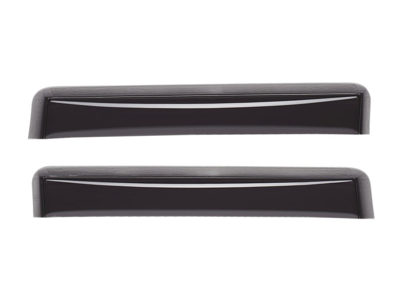 WeatherTech 12-16 Subaru Impreza/15-21 Subaru WRX/WRX Sti Rear Window Deflectors - Dark Tint