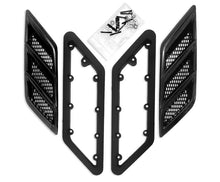 Load image into Gallery viewer, Roush 2015-2023 Roush Mustang Fender Vent Heat Extractors - Gloss Black