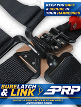 Load image into Gallery viewer, PRP 4.2 Harness with Latch / Link Lap Belt- Red