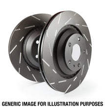 Load image into Gallery viewer, EBC 88-96 Chevrolet Corvette (C4) 5.7 USR Slotted Front Rotors