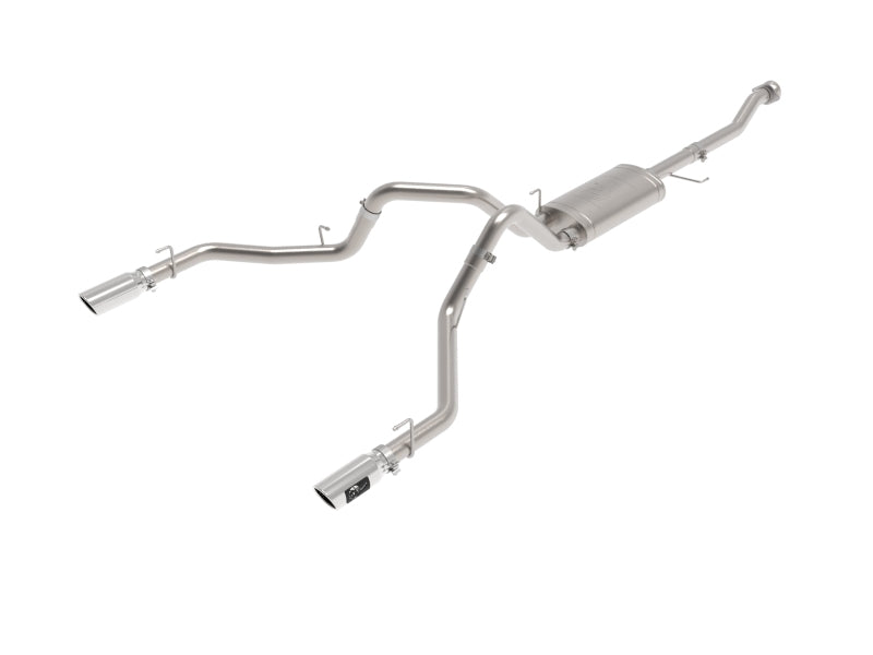 aFe 21-26 Ford F150 Tremor Vulcan Series 3IN 304SS Cat-Back Exhaust Dual Rear Exit w/Polished Tip