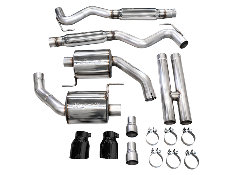 AWE Tuning 2024 Ford Mustang GT Fastback S650 RWD Touring Catback Exhaust w/ Dual Diamond Black Tips