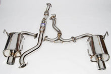 Load image into Gallery viewer, Invidia 08-09 WRX Sedan Q300 Dual Stainless Steel Tip Cat-back Exhaust