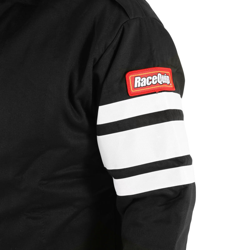 RaceQuip Black SFI-5 Jacket - Medium