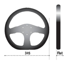 Load image into Gallery viewer, Sparco Steering Wheel P 222 Black