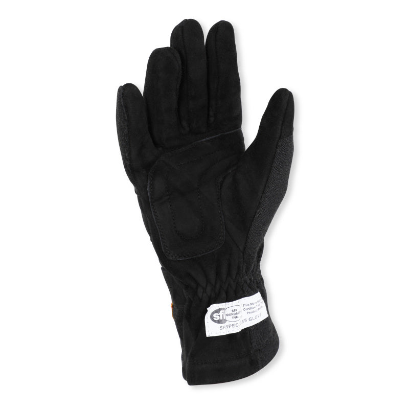 RaceQuip Black 2-Layer SFI-5 Glove - XL
