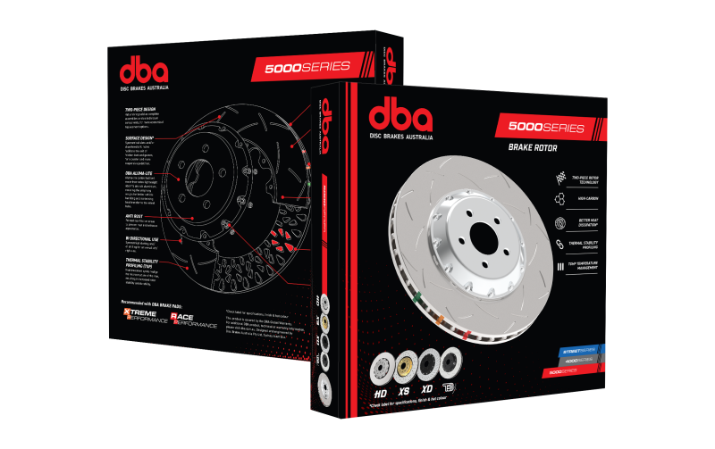 DBA 05-12 Corvette Z06 Front Slotted 5000 Series Replacement Rotor
