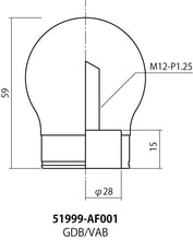 Load image into Gallery viewer, HKS 15-21 Subaru WRX STI 6MT Carbon Shift Knob