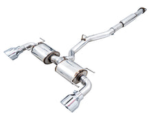 Load image into Gallery viewer, AWE Tuning Subaru BRZ/ Toyota GR86/ Toyota 86 Touring Edition Cat-Back Exhaust- Chrome Silver Tips