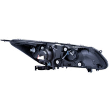 Load image into Gallery viewer, ANZO 2013-2015 Honda Accord (4dr ONLY) Projector Headlights w/ U-Bar Black