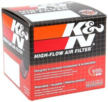 Load image into Gallery viewer, K&amp;N Universal Rubber Filter 2 inch Top OD / 3.5 inch Base OD / 2.25 inch Flange ID / 4 inch Height
