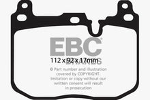 Load image into Gallery viewer, EBC 14-18 BMW M3 3.0 Twin Turbo (F80) Redstuff Front Brake Pads