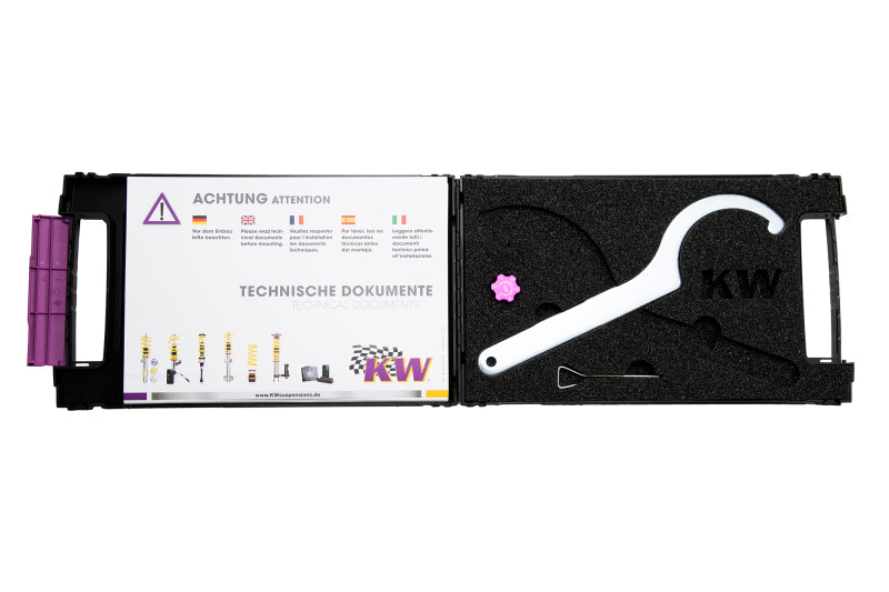 KW Coilover Kit V1 Audi Q5 (8R); all models; all engines not equipped w/ electronic dampening