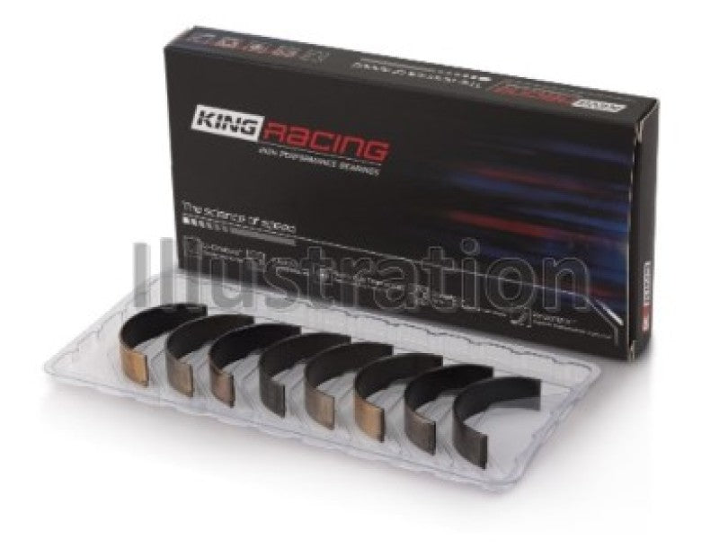 King 07-09 Mazdaspeed 3 L3-VDT MZR DISI (t) Duratec High Performance Rod Bearing Set - Size STDX