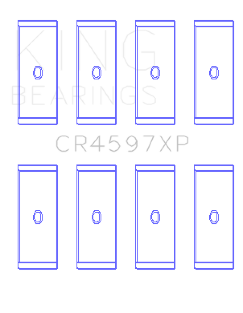 King Engine Bearings Volkswagen 2.0L FSI/TFSI Performance Rod Bearing Set - Size STD