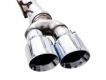 Load image into Gallery viewer, AWE Tuning 4th Gen GM 1500 6.2L 0FG Cat-Back Split Rear Exit (w/ Bumper Cutouts) - Quad Chrome Tips