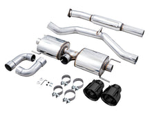 Load image into Gallery viewer, AWE Tuning Subaru BRZ/ Toyota GR86/ Toyota 86 Touring Edition Cat-Back Exhaust- Diamond Black Tips