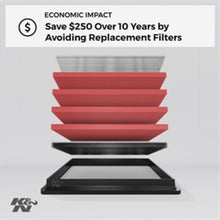Load image into Gallery viewer, K&amp;N 10-11 Hyundai Tucson 2.0/2.4L Drop In Air Filter