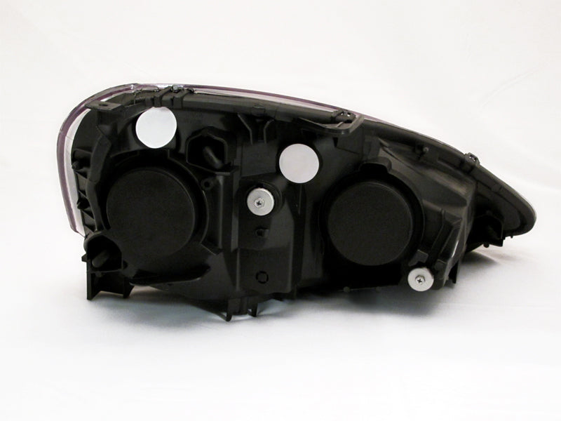 ANZO 2002-2004 Acura RSX Crystal Headlights Black