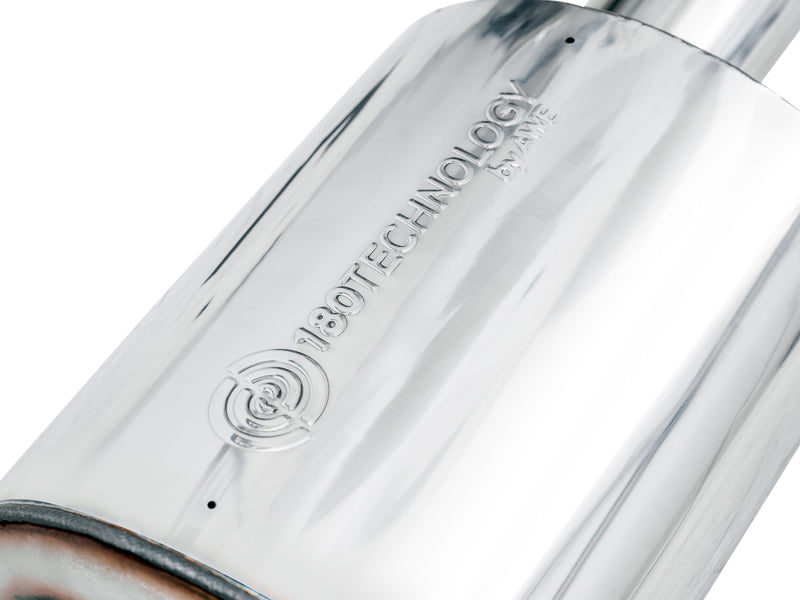 AWE Tuning 4th Gen GM 1500 6.2L 0FG Cat-Back Split Rear Exit (w/ Bumper Cutouts) - Quad Chrome Tips