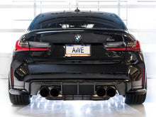 Load image into Gallery viewer, AWE Tuning Track Edition Cat-Back Exhaust for BMW G8X M3/M4 - Diamond Black Tips