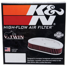 Load image into Gallery viewer, K&amp;N Replacement Air Filter 1.625in H for Harley-Davidson