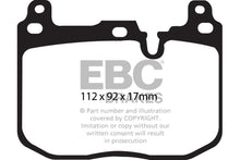 Load image into Gallery viewer, EBC 14-18 BMW M3 3.0 Twin Turbo (F80) Redstuff Front Brake Pads